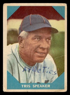 Altavoz Fleer Baseball Greats Tris 1960 10 béisbol pobre Foto 1 de 2