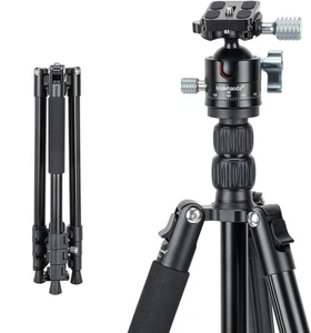 Koolehaoda 70" Trípode para Cámara, Aluminio Ligero y Plegable Trípode de Viaje - Imagen 1 de 8