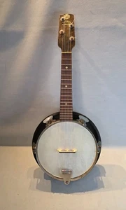 G.H&S Melody Junior BANJOLELE Banjo 1930s British Vintage 4 String  - Bild 1 von 10