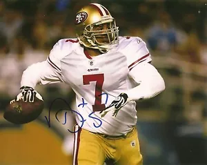 FOTO 8x10 autografiada por Nate Davis 49ers - Imagen 1 de 1