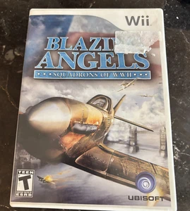 Blazing Angels: Squadrons of WWII Nintendo Wii 2007 - Completo con Manual - Imagen 1 de 4