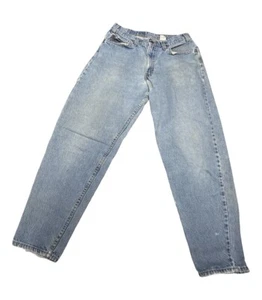 Pantalones de mezclilla vintage holgados cónicos Levi’s 560 con lengüeta naranja talla 30 X 30 hechos en EE. UU. - Imagen 1 de 9