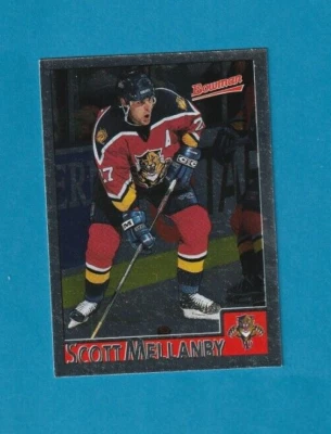 1995-96 Bowman Hockey ALL-FOIL parallel # 37 Scott Mellanby FLORIDA PANTHERS - Image 1 of 2