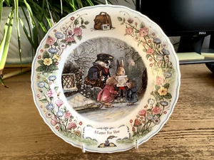 Wedgwood Foxwood Tales Plate A Letter for Rue - Picture 1 of 1