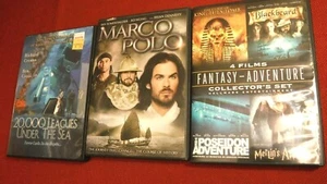 Hallmark Fantasy Adventure 6 movie DVD Lot. pirates, mummy, leagues under sea - Picture 1 of 10