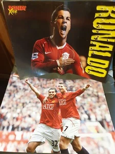 2 X Ronaldo Posters Rooney Football - Picture 1 of 2