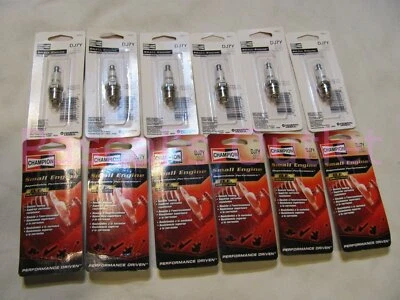 Lote de bujías Champion DJ7Y (12 piezas) para motores pequeños (RDJ7Y, BPM6F, 855C) Foto 1 de 4