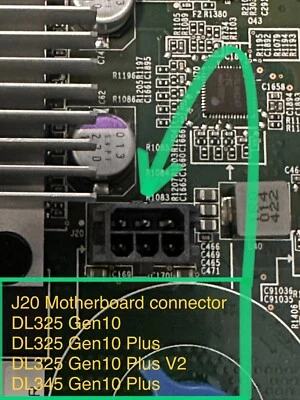Choose your type HPE GPU Power Cable 6-Pin 8-Pin EPS PCI-e Y-cable Riser to GPU - Image 1 of 4