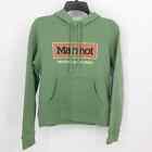 Marmot Womens Mountain Works Hoodie Xs Green Loden Forest Pullover Outdoor Nwt