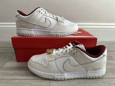 Nike Dunk Low SE Sisterhood DV1160-100 Blanco Fantasma Rojo Fotón Polvo 9 W 7,5 M Foto 1 de 4