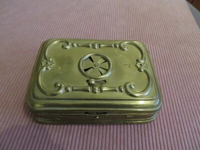 ANCIENNE CHAUFFERETTE CUIVRE GIRODON  & MONTET LYON  - Photo 1/4