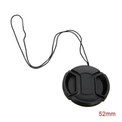1x Portable 52mm Center Pinch Snap Front Lens Cap Cover for Canon Camera BEST - Image 1 of 4