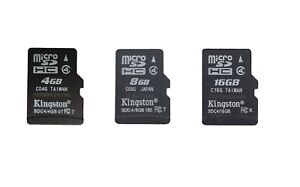 4/8/16GB/Genuine Kingston Micro SD SDHC TF Flash C4 Memory Card f Phone