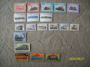 Briefmarken Züge alt Dachbodenfund Konvolut - Bild 1 von 1