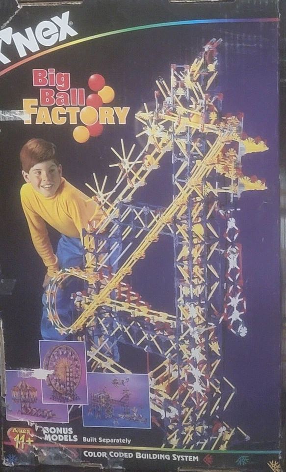 KNEX Big Ball Factory Building Set 63045 Incomplete READ - Image 1 of 4