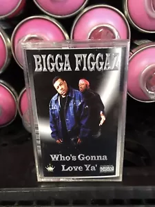 Bigga Figgaz Whos Gonna Love Ya SEALED Cassette Tape Single Texas Rap 2001 - Picture 1 of 2
