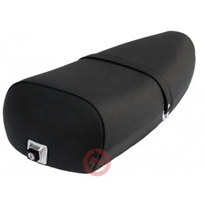 BLACK SADDLE SADDLE SADDLE FOR PIAGGIO VESPA PX 125 150 200 (ALL MODELS) - Picture 1 of 5