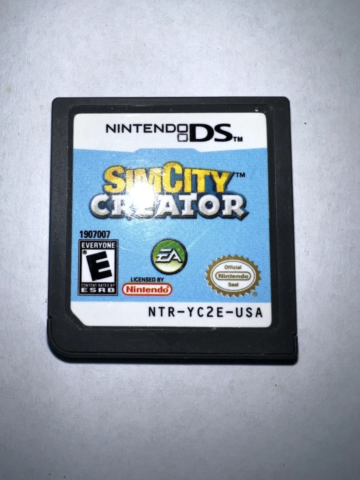 SimCity Creator (Nintendo DS, 2008) DS Lite Dsi 3DS XL 2DS Authentic & Tested! - Image 1 of 1