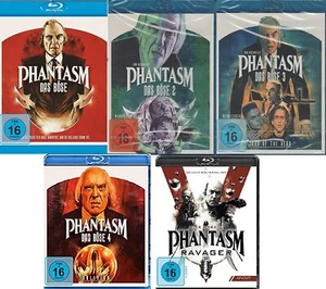 The Böse - Phantasm Part 1 2 3 4 5 Oblivion Ravager Blu-Ray Collection New - Picture 1 of 1