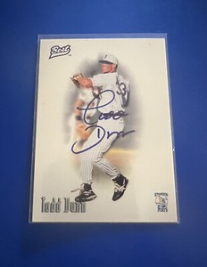 1996 Best Minor League Auto Todd Dunn Auto