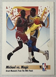Skybox 1991 - Michael Jordan vs. Magic Johnson #333 - Chicago Bulls & Lakers - Imagen 1 de 2