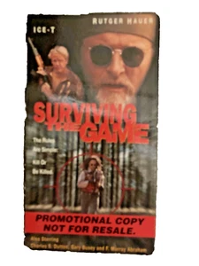 Surviving The Game (1994), VHS Movie ICE-T, Promotional Screener for Video Store - Picture 1 of 2