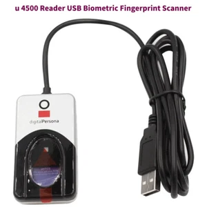 Digital Persona U.are.u 4500 USB Biometric Fingerprint Scanner Reader - Picture 1 of 5