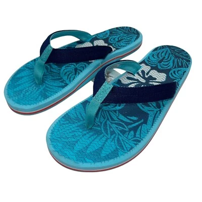 Sandalias de tanga acolchadas florales isla tropical Margaritaville para mujer Foto 1 de 4