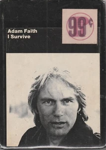 ADAM FAITH: "I SURVIVE" FACTORY SEALED 8-TRACK TAPE 1974 - Imagen 1 de 3