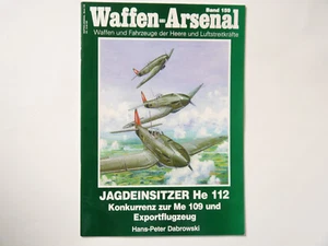 Jagdeinsitzer Heinkel He 112 Konkurrenz Me 109 Podzun Verlag Waffenarsenal 159 - Picture 1 of 1