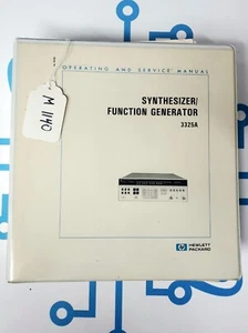 Keysight/HP/Agilent 3325A Operating and Service Manual - Picture 1 of 4