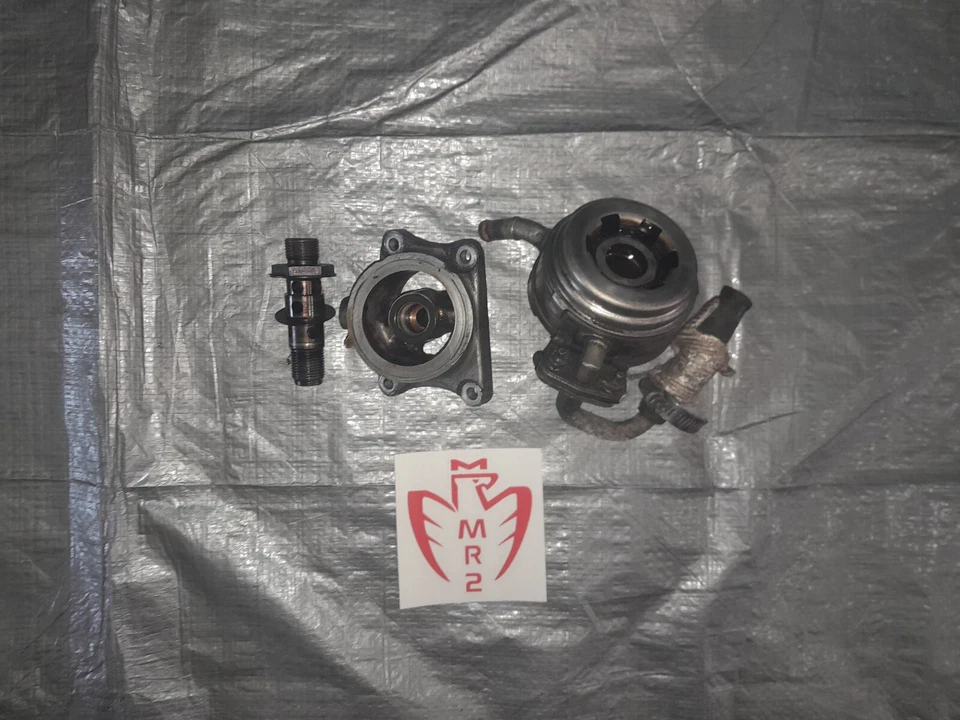 1991-1995  Toyota MR2 3SGTE turbo engine oil cooler Asemmbly 2.0 gen2 unit OEM Foto 1 de 3