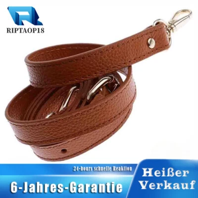 Leder Schulterriemen Tragegurt Ersatz Taschengriffe Für Heimwerker Handtasche - Bild 1 von 4