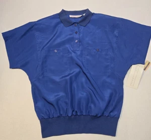 Camisa Top Laura & Jayne Colección De Colección Manga Corta Botón Delantero Talla 6 - Imagen 1 de 8