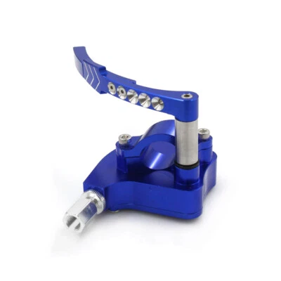 Blue Billet Thumb Throttle Assembly For Yamaha Banshee Yfz Raptor 350 660 700 - Image 1 of 4