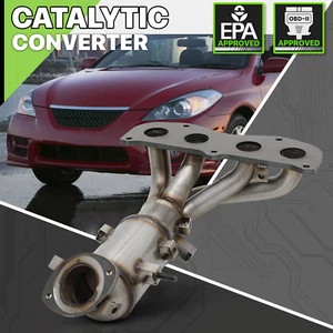 Catalytic Converter Exhaust Header Manifold fit 2002-2006 Toyota Camry/Solara - Foto 1 di 12