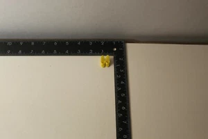 VINTAGE BARBIE OPEN TOE GELB ABSATZ SCHUHE PLATEAU HEELS 70er - Bild 1 von 7