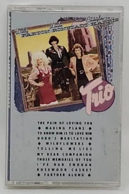 The Trio - Dolly Parton/Emmylou Harris/Linda Ronstadt Country Music Cassette - Image 1 of 3