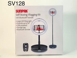 Sunpak Self Storing Ring Light Vlogging Kit - Picture 1 of 3