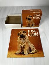 Vintage Springbok Mini Jigsaw Puzzle 70+Pieces Shar Pei Dog Puzzle Used