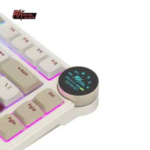 Clavier de jeu mécanique profil bas RK ROYAL KLUDGE N80 C-B - Photo 1/6
