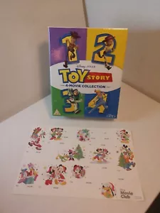 Disney's Toy Story 4 Movie Collection (Blu-ray)+Disney Sticker-NEW-S&H w/Trackin - Imagen 1 de 6