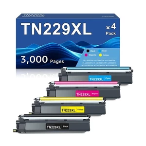 TN229XL Toner Cartridges Compatible for Brother TN229 TN229XXL High Yield Ton... - Afbeelding 1 van 7