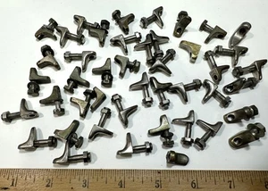 Vintage 1930s Style Banjo Parts 44 Bracket Hooks Shoe Lugs Sets Round Edge - Picture 1 of 10