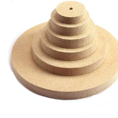 Polierscheibe, Wollfilz, Polierscheibe, Schleifscheibe hohe Dichte - Bild 1 von 4