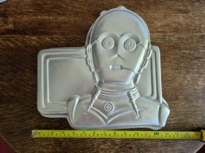  Wilton Star Wars Vintage 1983 C-3P0 Kuchenform - gebraucht, sauber, super Zustand  - Bild 1 von 4