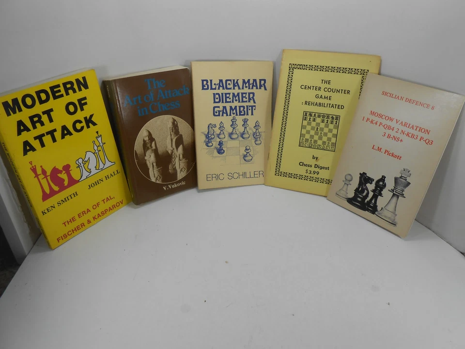 5 Really Good CHESS BOOKS (#1) - Imagem 1 de 1