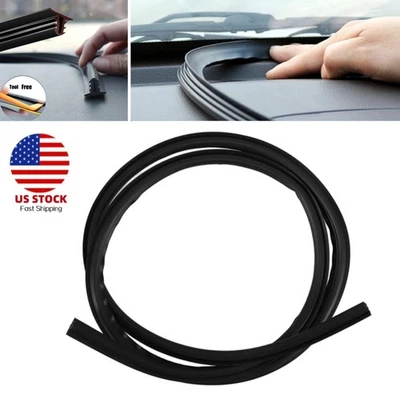 1.6M Soundproof  Car Dashboard Gap Filling Sealing Strip Rubber Car Accessories - Image 1 of 4