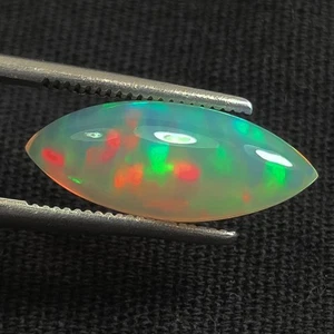 2.90Ct ravishing Natural Ethiopian welo White Opal Marquise Loose Gemstone M569 - Picture 1 of 4