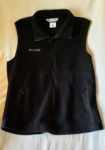 Chaleco polar negro Columbia talla grande para mujer - Imagen 1 de 2